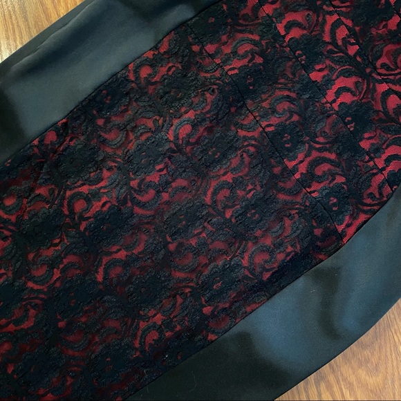 Vintage Y2K Lace Satin Slip Dress Lingerie Dress Cap Sleeve Sweetheart Dress - Picture 2 of 12